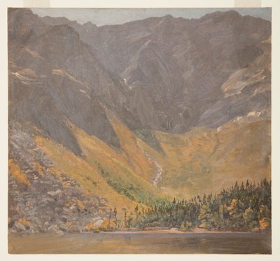Grand Bassin, Mont Katahdin, Maine - Frederic Edwin Church