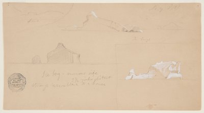 Iceberg avec une Étrange Ressemblance à une Maison - Frederic Edwin Church
