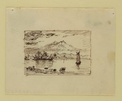 Paysage imaginaire - Frederic Edwin Church