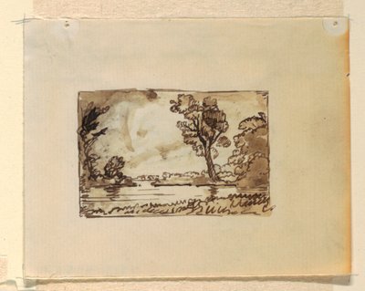Paysage imaginaire avec - Frederic Edwin Church