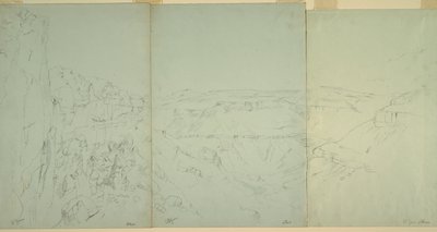 Paysage à El Yeman - Frederic Edwin Church