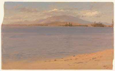 Mont Katahdin depuis le lac Millinocket - Frederic Edwin Church