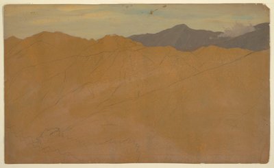 Palmiers et toits de maisons, Équateur - Frederic Edwin Church