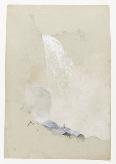 Étude des chutes de Tequendama près de Bogota, Colombie - Frederic Edwin Church