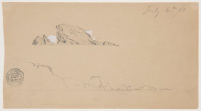 Deux icebergs - Frederic Edwin Church