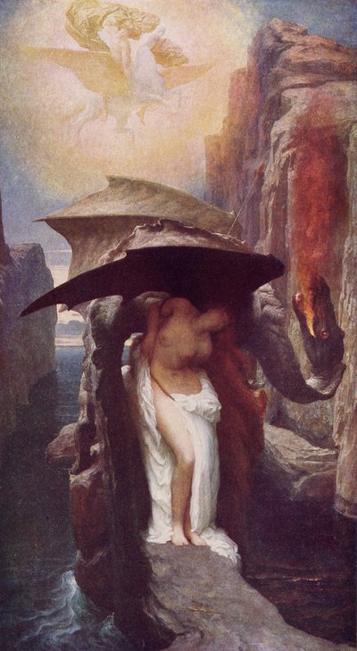 Persée et Andromède, illustration du livre 