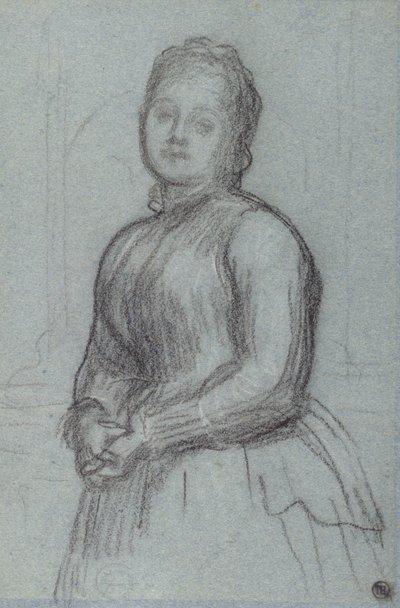 Étude pour le Portrait de Hannah, Comtesse de Rosebery, c.1880 - Frederic Leighton