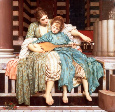 La Leçon de musique - Frederic Leighton