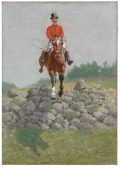 Un homme de chasse - Frederic Remington