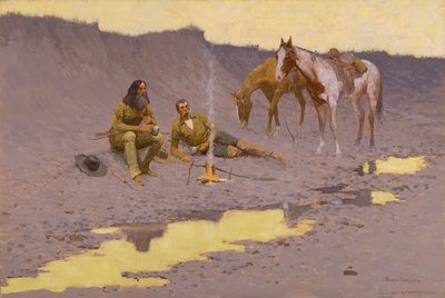 Une nouvelle année sur le Cimarron - Frederic Remington