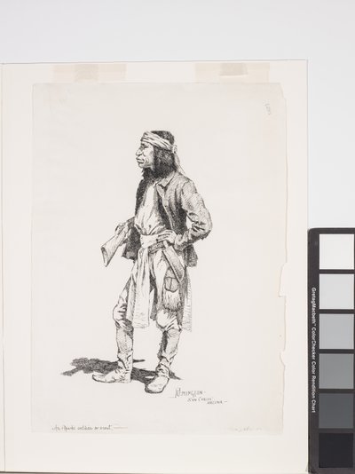 Un soldat apache, ou éclaireur - Frederic Remington