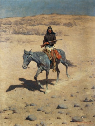 Éclaireur Apache - Frederic Remington