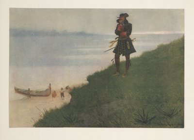 La Salle de Colliers Weekly, pub. 1906 - Frederic Remington