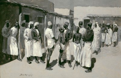 Marché des esclaves - Frederic Remington