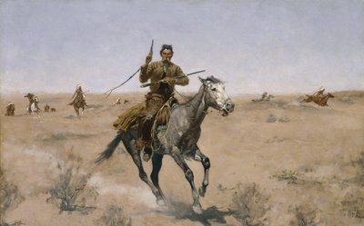 Le vol - Frederic Remington