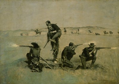 Le dernier combat - Frederic Remington
