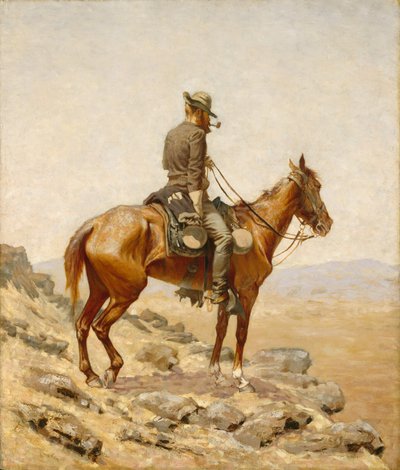 Le guet - Frederic Remington