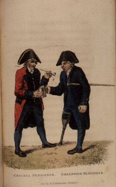 Un pensionnaire de Chelsea et un pensionnaire de Greenwich d