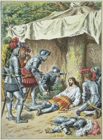 Le chevalier Bayard mort le 30 avril 1524 à Romagnano - Frederic Theodore Lix
