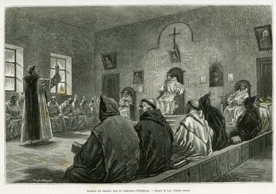 Réunion du chapitre chez les Trappistes d