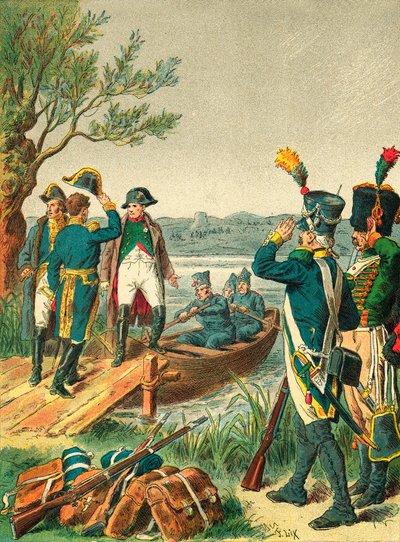 Napoléon et Masséna sur l