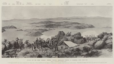 Couper la retraite des Boers, la position remarquable du général French à Colesberg, depuis Coles Kop - Frederic Villiers