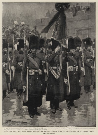 Dieu sauve le roi, Lord Roberts saluant l