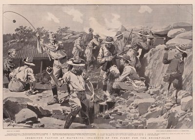 Tactiques ingénieuses à Mafeking, incidents de la bataille pour les briqueteries - Frederic de Haenen