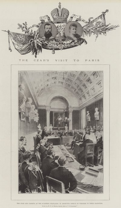 La visite du tsar à Paris - Frederic de Haenen