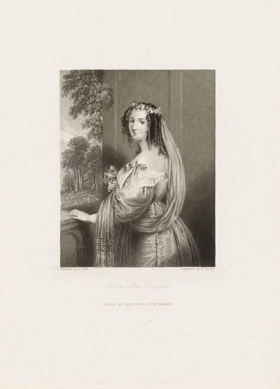 Flora MacDonald, vers 1850 - Frederick Bacon