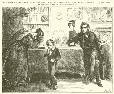 Illustration pour David Copperfield - Frederick Barnard