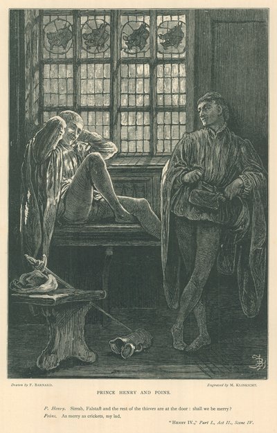 Illustration pour Henry IV, partie I - Frederick Barnard