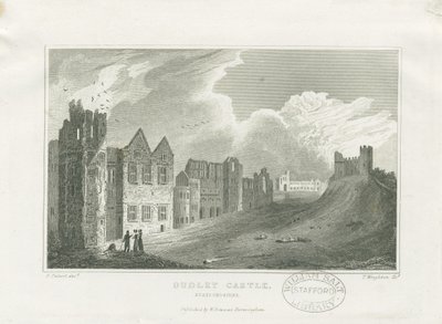 Château de Dudley - Le Donjon : gravure sur acier, nd [19e siècle] - Frederick Calvert