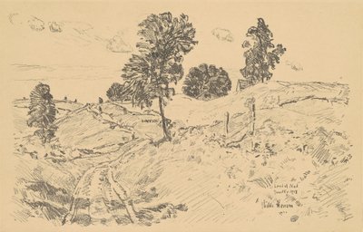 Paysage, Terre de Nod, 1918 - Frederick Childe Hassam