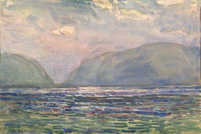 Midi au-dessus de Newburgh - Frederick Childe Hassam