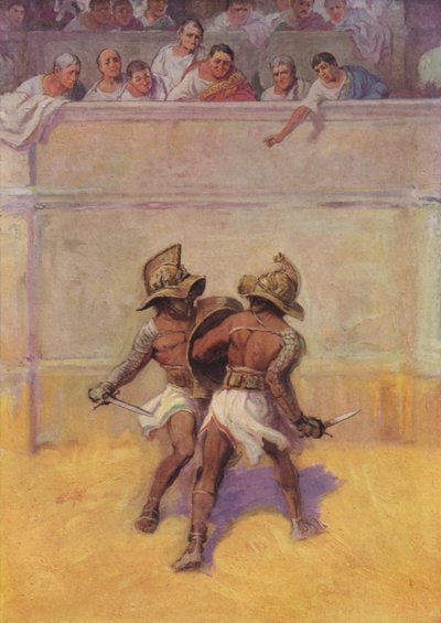 Frontispice pour Les Derniers Jours de Pompéi - Frederick Coffay Yohn