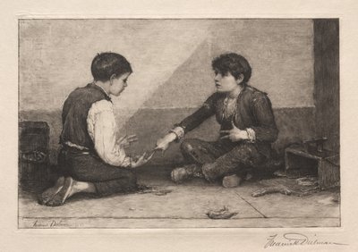 Les joueurs de Mora, 1883 - Frederick Dielman
