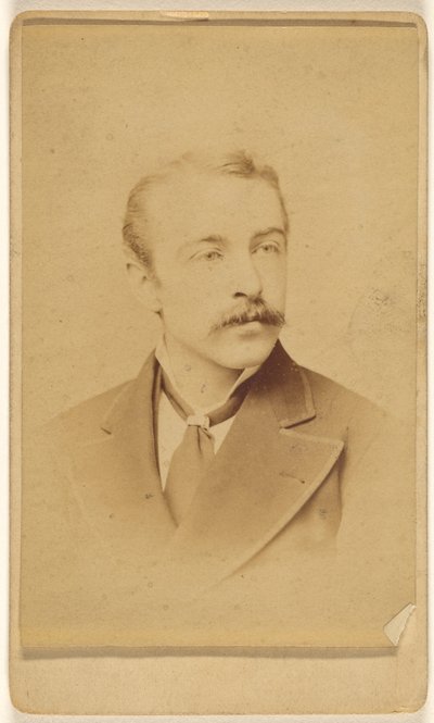 [Homme non identifié avec moustache] - Frederick Gutekunst