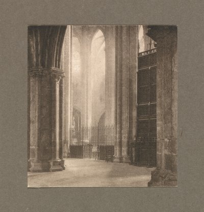 Hauteur et lumière dans la cathédrale de Bourges - Frederick Henry Evans