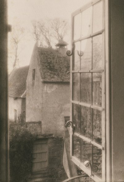 Depuis une fenêtre à Kelmscott Manor, 1896 - Frederick Henry Evans