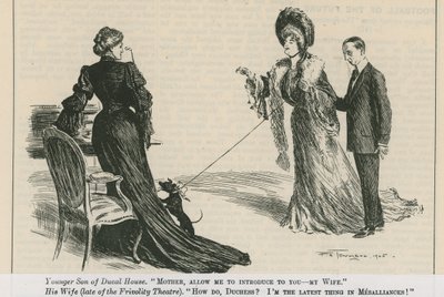 Mère, permettez-moi de vous présenter - ma femme - Frederick Henry Townsend