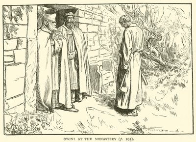 Owini au monastère - Frederick Henry Townsend