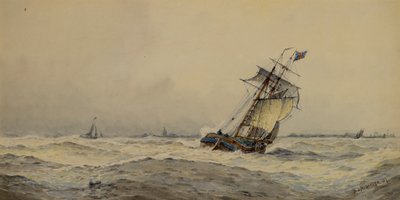 Un Sou-Wester - Frederick James Aldridge