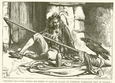 Illustration pour Barnaby Rudge - Frederick L. Bernard