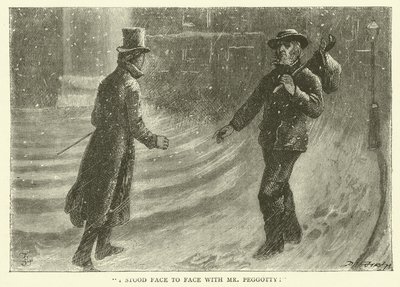 Illustration pour David Copperfield - Frederick L. Bernard