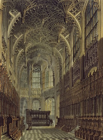 Chapelle Henri VII, planche 8 de 