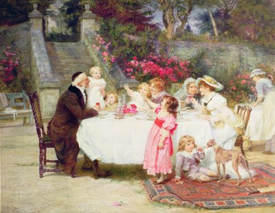 Son premier anniversaire - Frederick Morgan