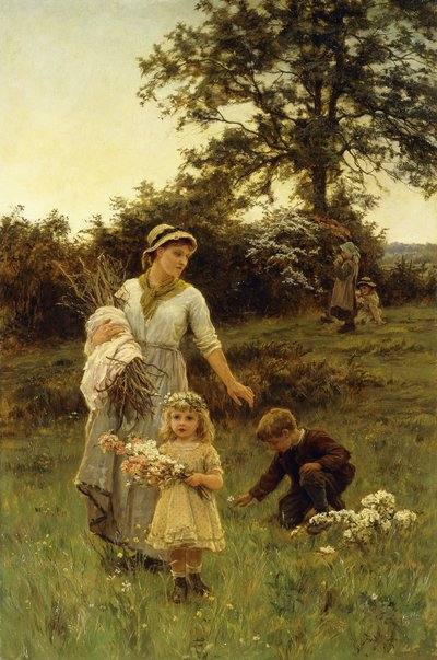 La guirlande - Frederick Morgan