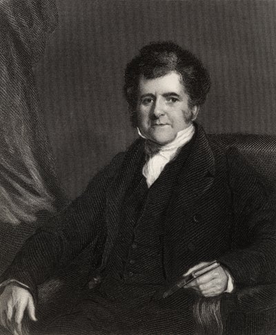 Richard Bright, gravé par H. Cock, de 
