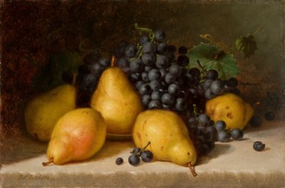 Raisins et poires 1877 - Frederick S. Batcheller